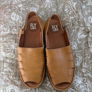 Fly London women’s  Brown Leather Sandals